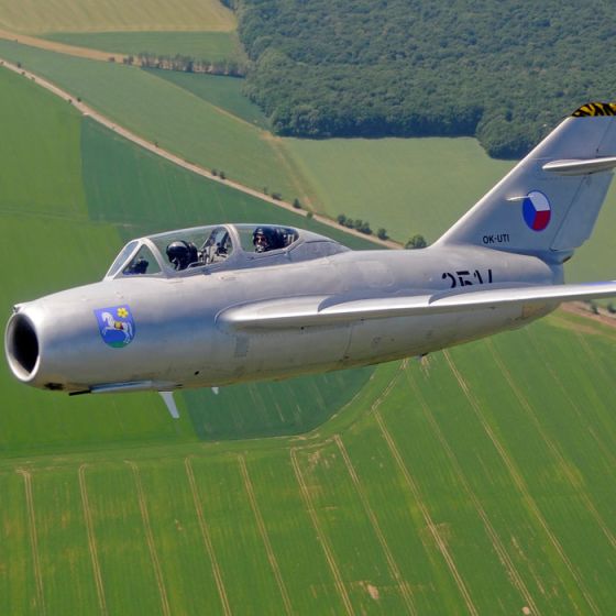 Polet z MiG-15 - Češka