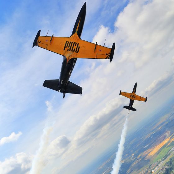 Aero L-39 Albatros Jet-Flug in Lettland