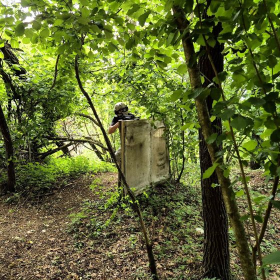 Airsoft battle in Bovec