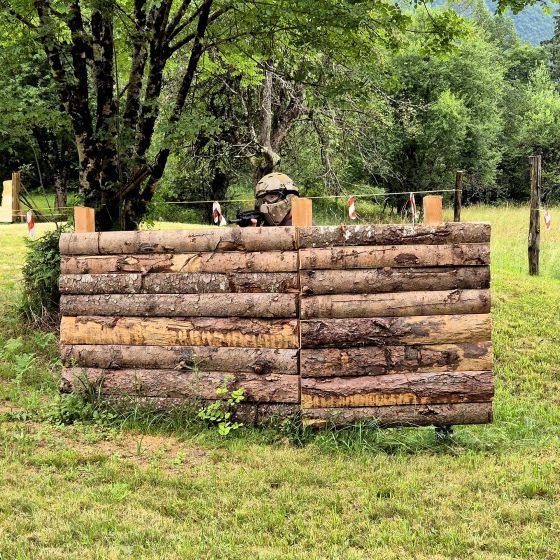 Airsoft battle in Bovec