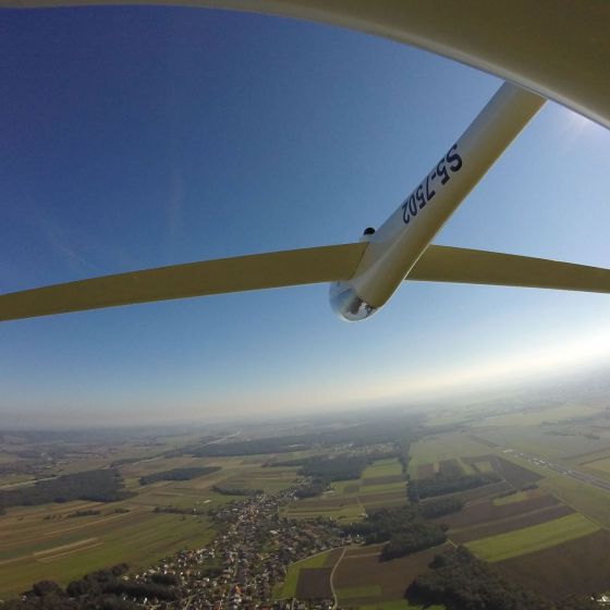 Akrobatski polet z jadralnim letalom - Maribor