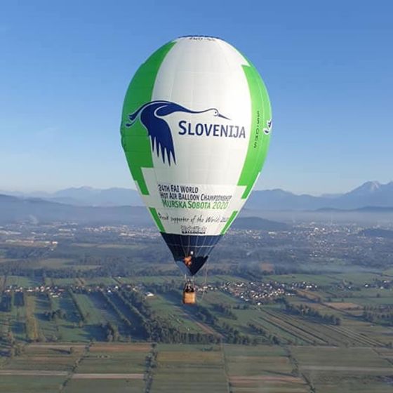 Volare in mongolfiera su Pomurje e Prlekija