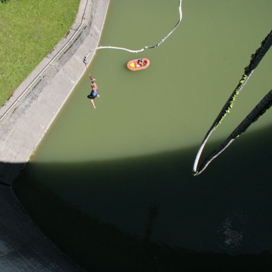 Bungee skok - Jez Klaus 50 m