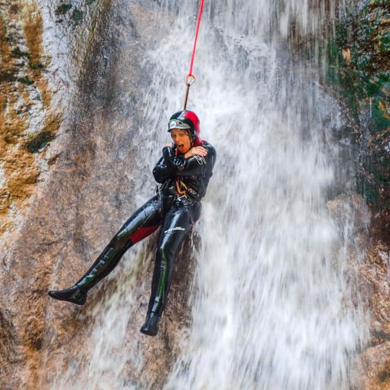Canyoning Cuc in Podvolovljek