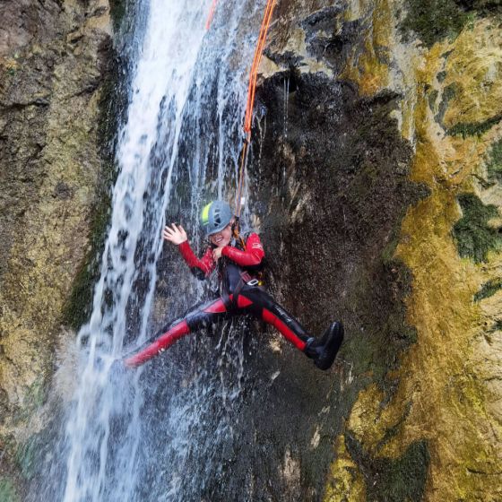 Canyoning Cuc in Podvolovljek