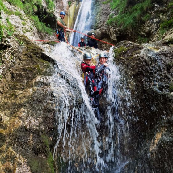 Canyoning Cuc in Podvolovljek