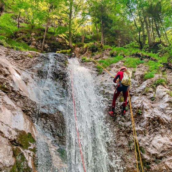 Canyoning Globošak in Solčava