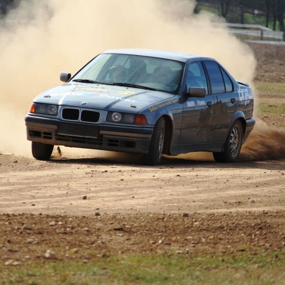 Drift Taxi with BMW 325 in Sopron