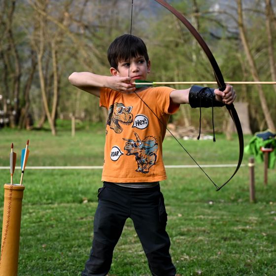 Family archery and 3D course in Bovec