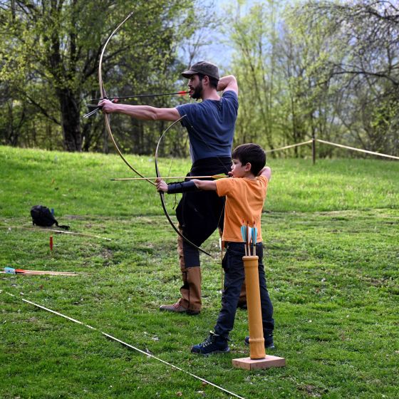 Family archery and 3D course in Bovec