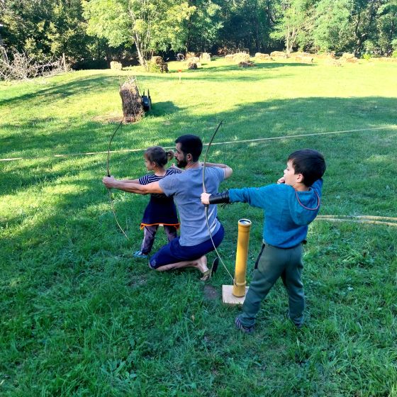 Family archery and 3D course in Bovec
