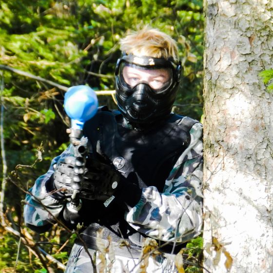 Wald-Paintball in Šentjernej
