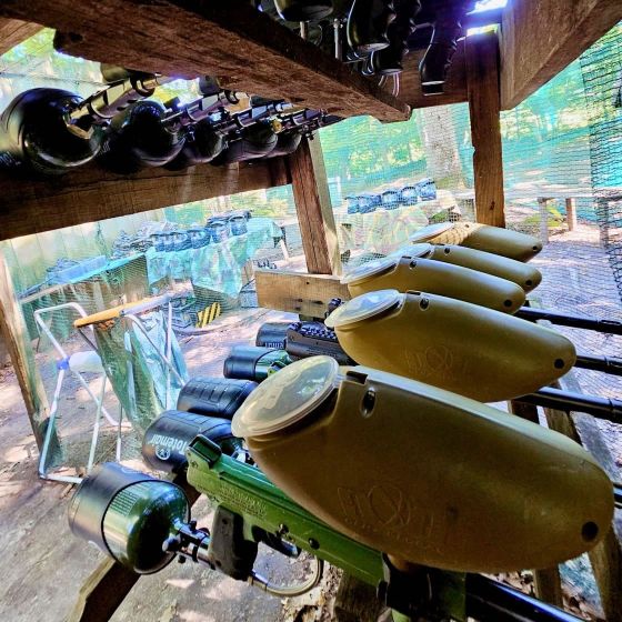 Wald-Paintball in Šentjernej