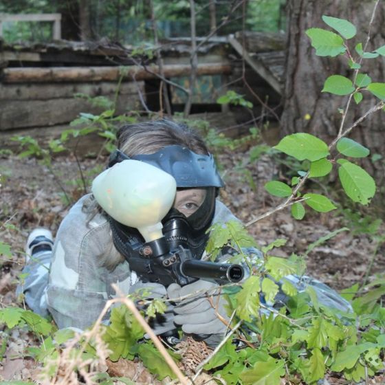 Forest Paintball for Kids in Šentjernej