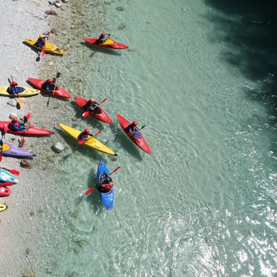 Tečaj kajaka na Soči - Bovec