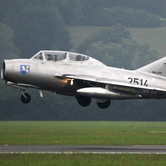 Polet z MiG-15 - Češka