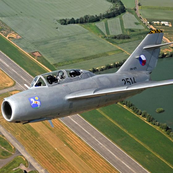 Polet z MiG-15 - Češka
