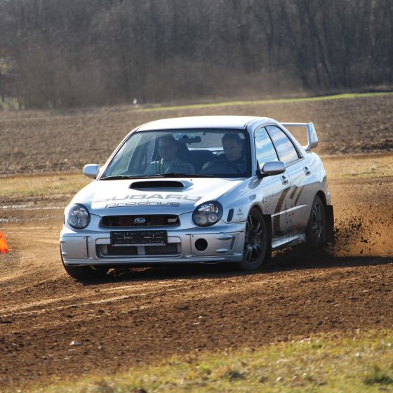 Rallye fahren im Subaru WRX STI in Sopron