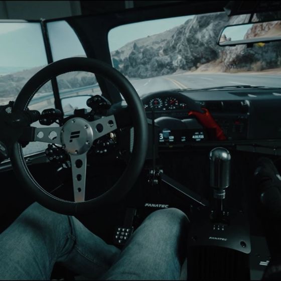 Racing Experience with Driving Simulator