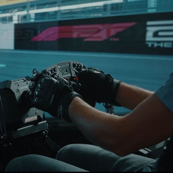 Racing Experience with Driving Simulator