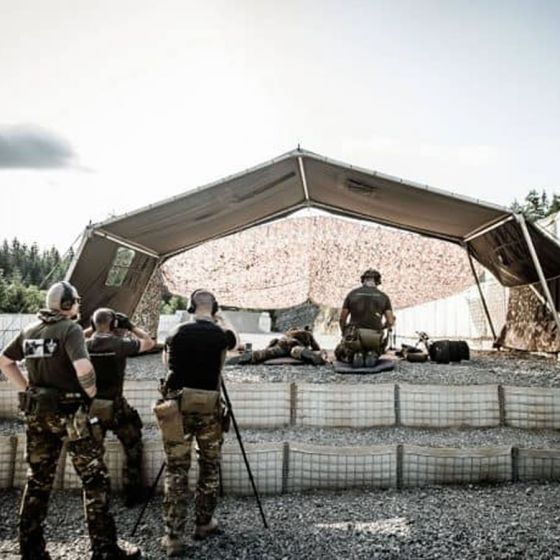 Shooting with a Sniper Rifle + .50 cal in Kočevje