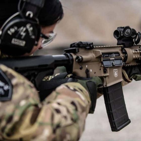 Shooting with a Pistol and Assault Rifle in Kočevje