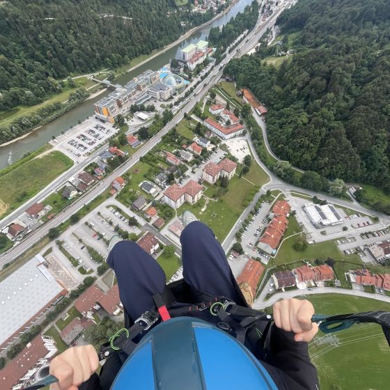Volo in parapendio a Laško