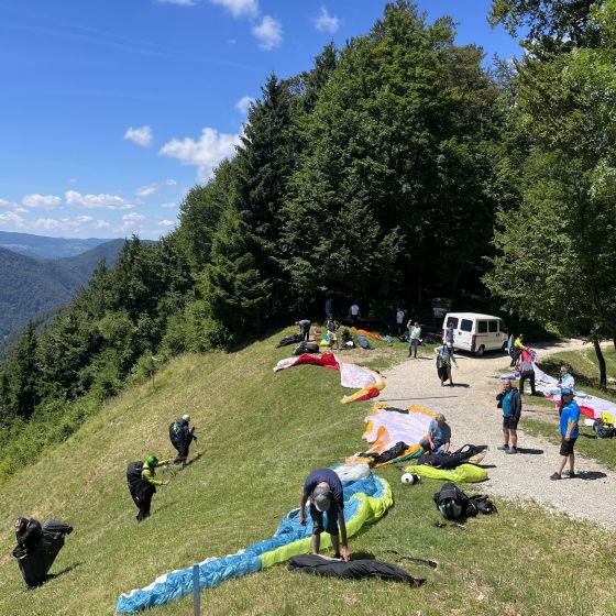 Volo in parapendio a Laško