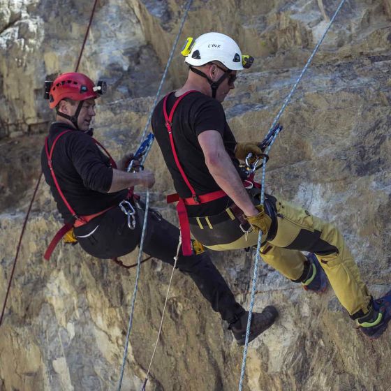 Rope Descent Course in Kočevje