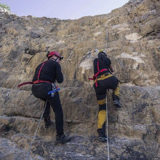 Rope Descent Course in Kočevje