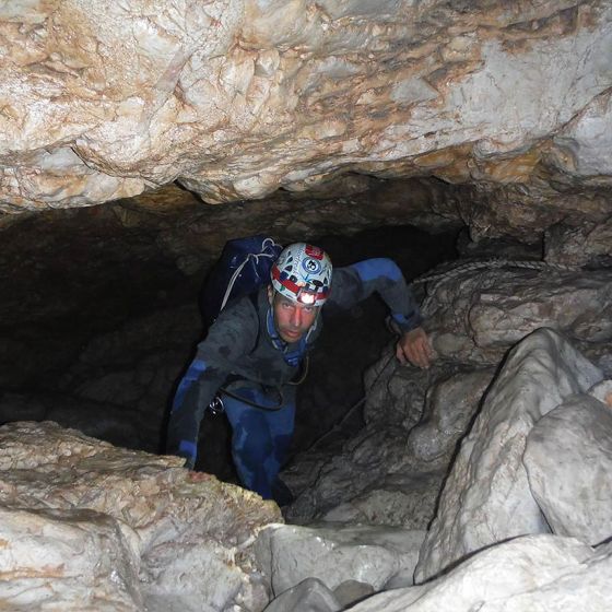 Guided Tour into Mala Boka Cave in Bovec