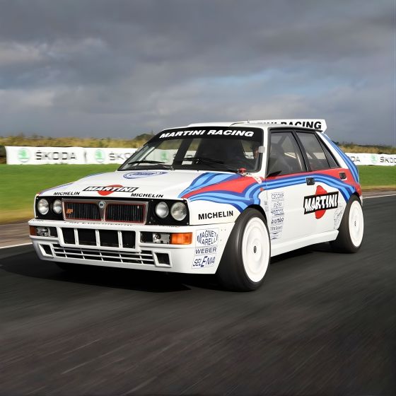 Vožnja z Lancia Delta HF Turbo Integrale - Italija