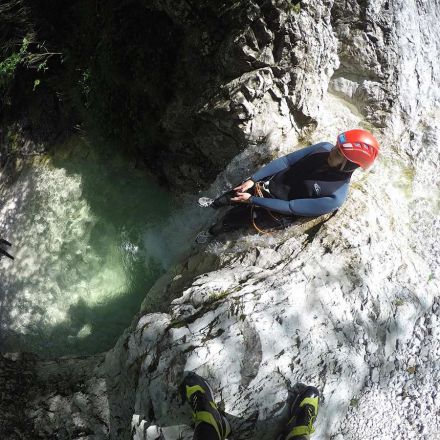 Canyoning Fratarica a Bovec