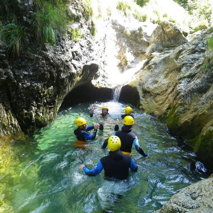 Canyoning Sušec a Bovec