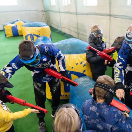 Paintball al coperto per bambini a Kostanjevica na Krki