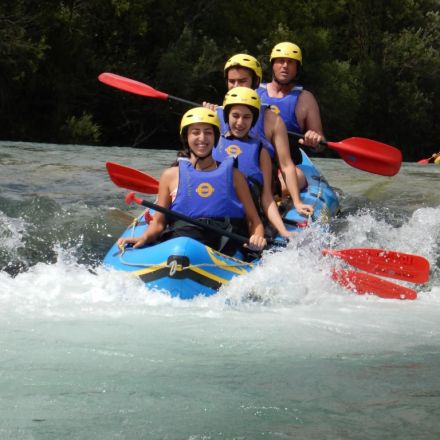 Mini rafting sulla Sava a Radovljica