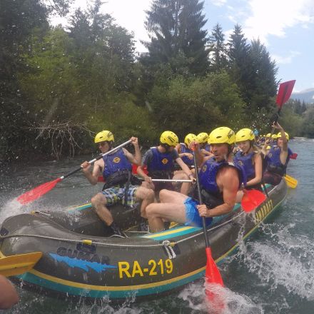 Rafting sulla Sava a Radovljica
