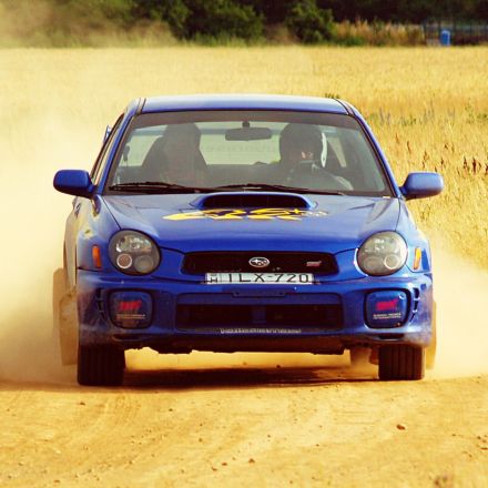 Rally ride with Subaru WRX STI in Sopron