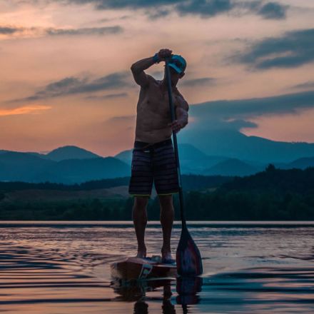 Stand-Up Paddleboarding sul Lago di Velenje