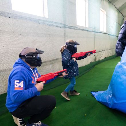 Paintball al coperto per bambini a Kostanjevica na Krki