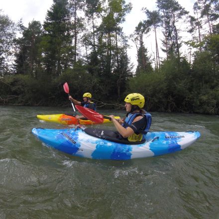 Kayak sul fiume Sava a Radovljica