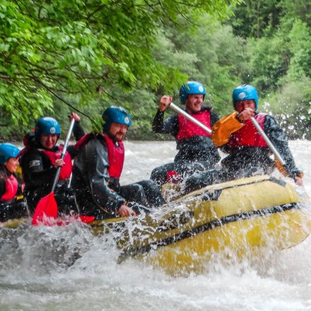 Rafting sulla Savinja a Rečica