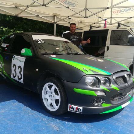 Giro Rally come copilota a Idrija