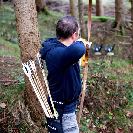 Tiro con l’arco e percorso 3D a Begunje