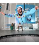 Flight in wind tunnel Logatec