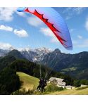 Tandem Paragliding Flight in Logar Valley
