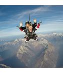 Tandem skydiving in Bovec