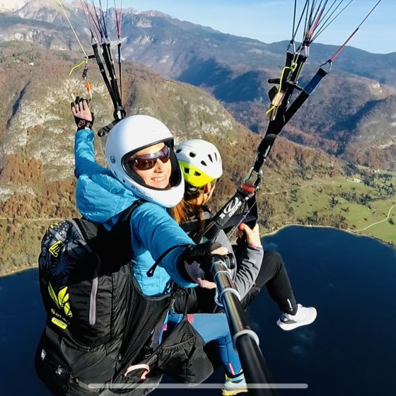 Paragliding Flight from Vogar
